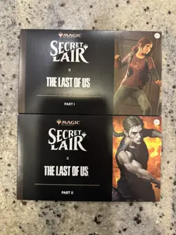 MTG Secret Lair The Last of Us Part 1 and Part 2 Non-Foil set - Image 1