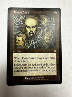 Tsabo's Web *Invasion* MTG Magic the Gathering - Image 1
