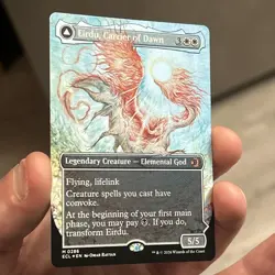 MtG Eirdu, Carrier of Dawn / Isilu M 0286 (Borderless) Lorwyn Eclipsed Foil NM - Image 2
