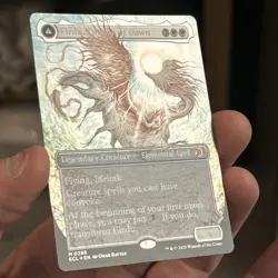 MtG Eirdu, Carrier of Dawn / Isilu M 0286 (Borderless) Lorwyn Eclipsed Foil NM - Image 5