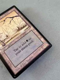 MTG Beta Swamp 295 (B)-Low Play Excellent-Vintage Magic the Gathering - Image 4