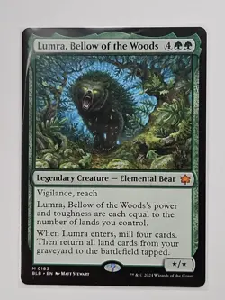Lumra, Bellow of the Woods -Bloomburrow Regular - Image 1