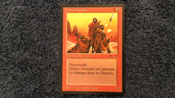 ARABIAN NIGHTS Desert Nomads common Magic the Gathering Moderate play Unplayd - Image 2