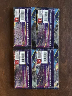 Pokemon TCG XY Ancient Origins Booster Park Art Set Factory Sealed 4 packs - Image 2