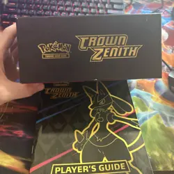 Pokemon Empty Elite Trainer Box ETB Crown Zenith + Players Guide/Booklet - Image 3