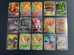 Destined Rivals Illustrations Holo Pokemon Card Lot Team Rocket's Mewtwo 213/182 - Image 1