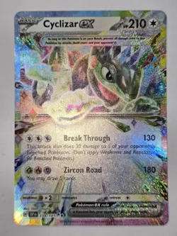 Pokemon TCG Cyclizar ex Surging Spark 159/191 Holo Double Rare - Image 2