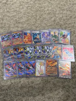 Mega Evolution Phantasmal Flames Full Art EX and Some Promo Lot Pokemon TCG - Image 1