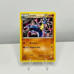 Lucario 47/124 XY - Fates Collide Pokemon TCG 2016 - Image 1