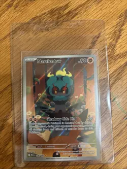 Pokemon TCG Marshadow 146/132 Mega Evolution Illustration Rare - Image 1