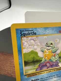 Pokemon TCG - Squirtle 63/102 - Base Set - NM 1999 Mitsuhiro Arita - Image 2
