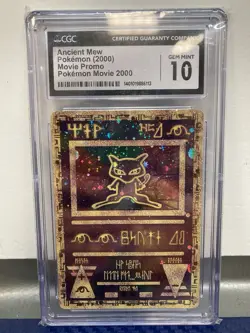 Pokemon Ancient Mew Movie Promo Pokemon Movie 2000 CGC 10 Gem Mint - Image 1