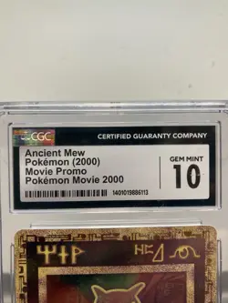 Pokemon Ancient Mew Movie Promo Pokemon Movie 2000 CGC 10 Gem Mint - Image 4