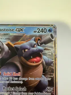 Pokemon unbroken bonds Blastoise GX ultra rare holo 35/214 E263 - Image 4
