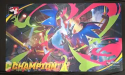 Mega Charizard X League Cup Champion Playmat Pokemon TCG - Image 3