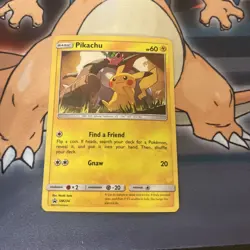 2019 Pokemon TCG Pikachu SM234 Black Star Promo Holo! LP - Image 1