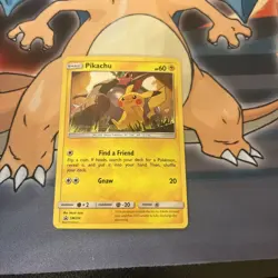 2019 Pokemon TCG Pikachu SM234 Black Star Promo Holo! LP - Image 2