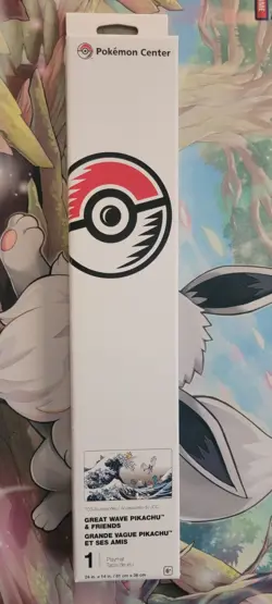 Pokemon Center Great Wave Pikachu Friends Playmat (Sealed) - Image 3