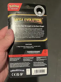 Pokemon TCG: Mega Evolution Booster Pack Blister - Drifloon Promo SEALED - Image 2