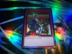 Rivalry of Warlords 1st Edition Prismatic Ultimate Rare RA03-EN075 Yu-Gi-Oh! - Image 1