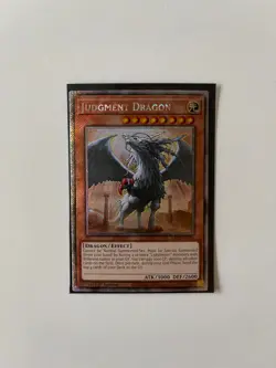 Yugioh Judgment Dragon (Platinum Secret Rare) RA03-EN196 1st Ed NM - Image 1