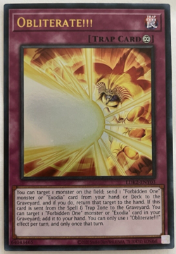 Yugioh! - Obliterate!!! - LDK2-ENY03 - Ultra Rare - UNLimited Ed. - NM/M - Image 1