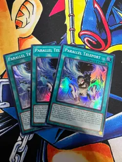 Parallel Teleport 3x - DUAD-EN059 - 1st Edition - Super Rare - NM - Yugioh - Image 1