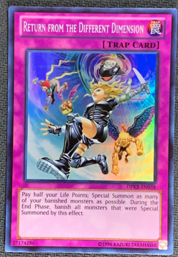 1x Yu-Gi-Oh! Return From The Different Dimension - DPKB-EN038 - Super Rare - NM - Image 1