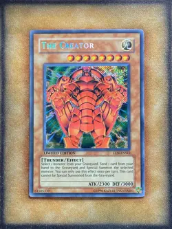 Yugioh The Creator EEN-ENSE2 Secret Rare Limited Edition LP - Image 1