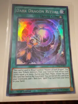 Dark Dragon Ritual - DRL2-EN019 - 1st Edition HOLO - Yu-Gi-Oh! - Image 1