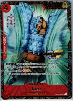 Jozu (Championship 2023) OP02-008 English Top 64 - One Piece Card - NM - Image 1