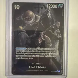 Five Elders Alternate Art SR OP13-082 Carrying On His Will Foil English TCG Card - Image 1