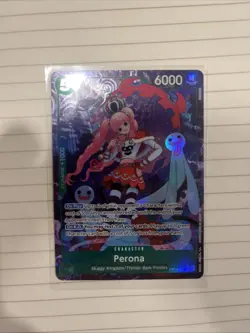 Perona OP14-033 Alternate Art - The Azure Sea’s Seven One Piece TCG English NM - Image 1