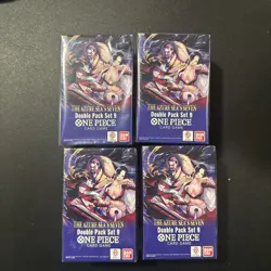 One Piece [OP-14 EB-04] The Azure Sea's Seven Double Pack Set 9 Lot Of 4 Boxes!! - Image 1