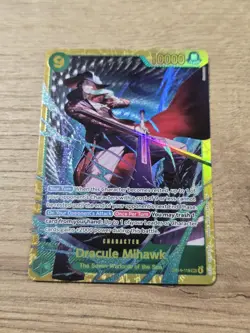 Dracule Mihawk - OP14-119 OP14-119 The Azure Sea's Seven Foil - Image 1