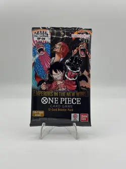 1 Booster Pack One Piece OP09 Emperors in the New World Booster Pack English TCG - Image 1
