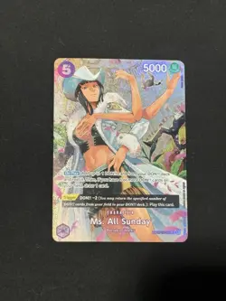One Piece Ms All Sunday OP04-064 Wings Of The Captain Near Mint English - Image 1