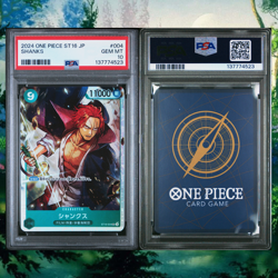 PSA 10 2024 ONE PIECE JAPANESE STARTER DECK ST16-GREEN UTA #004 SHANKS - Image 2