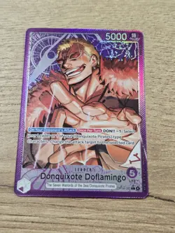 Donquixote Doflamingo - OP14-060 (Alternate Art) OP14-060 The Azure Sea's Seven - Image 1