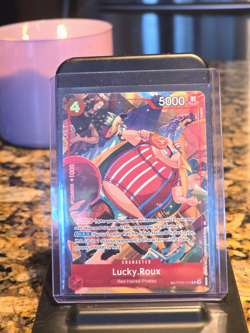 One Piece Lucky.Roux (TR) Treasure Rare OP09-015 A Fist of Divine Speed - Image 3