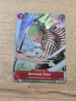 Roronoa Zoro - OP14-015 (Alternate Art) OP14-015 The Azure Sea's Seven Foil - Image 1