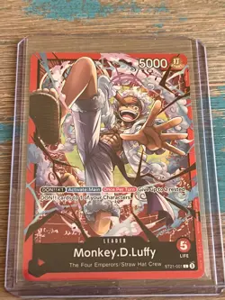 Monkey.D.Luffy ST21-001 - One Piece TCG Starter Deck EX: Gear 5 Foil - Image 1