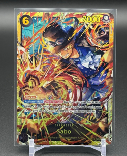 One Piece TCG Carrying On His Will OP-13 Sabo OP13-120 SEC - Image 1