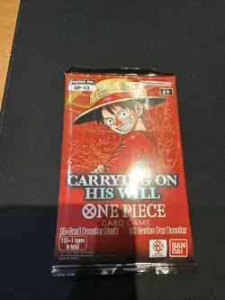 Carrying On His Will Booster Pack One Piece Card Game OP-13 English - Image 1