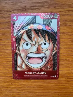 Monkey.D.Luffy (Premium Card Collection -ONE PIECE FILM RED Edition-) P-022 One - Image 1