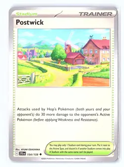 Postwick Holo Rare Prize Pack Series Cards 154/159 HP - Image 1