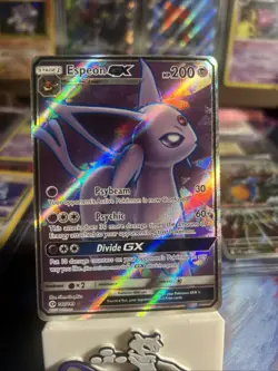 Pokemon TCG Espeon GX Full Art Ultra Rare Card Sun & Moon 140/149 NM - Image 2