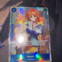 One Piece Card Game - Nami (OP09-050) English Alternate Art Card - Image 1