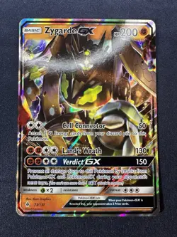 Zygarde GX 73/131 Forbidden Light Ultra Rare Holo Pokemon Card LP FREE SHIPPING - Image 1