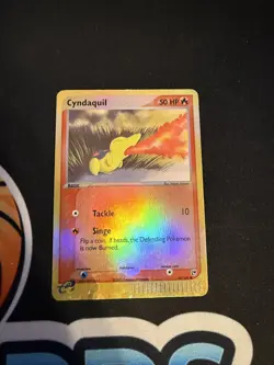 Pokemon Card Cyndaquil 59/100 EX Sandstorm Reverse Holo - Image 1